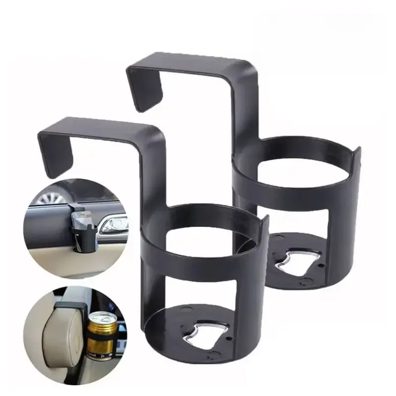 Porte-gobelet de boisson de voiture, crochet de conteneur, support de porte de fenêtre, support de bouteille d'eau universel Durable pour organisateur intérieur de camion automobile