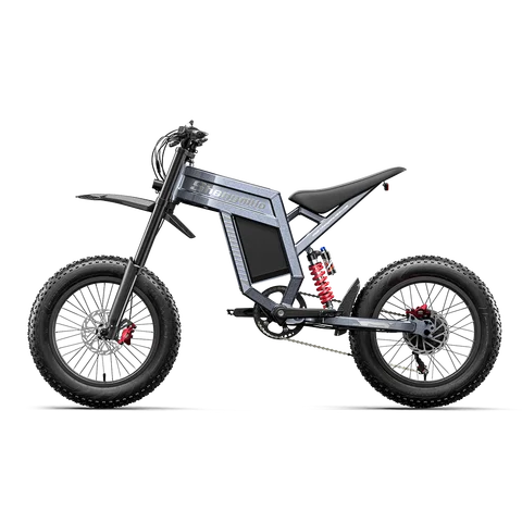 Shengmilo S900 Elcykel 1500W Motor 60V 30AH 65KM/H Elmotorcykel Terrängmotorcykel 20*4.0 Däck MTB ELBIKE Oljebroms 6 best sales elektrisk moto - №2