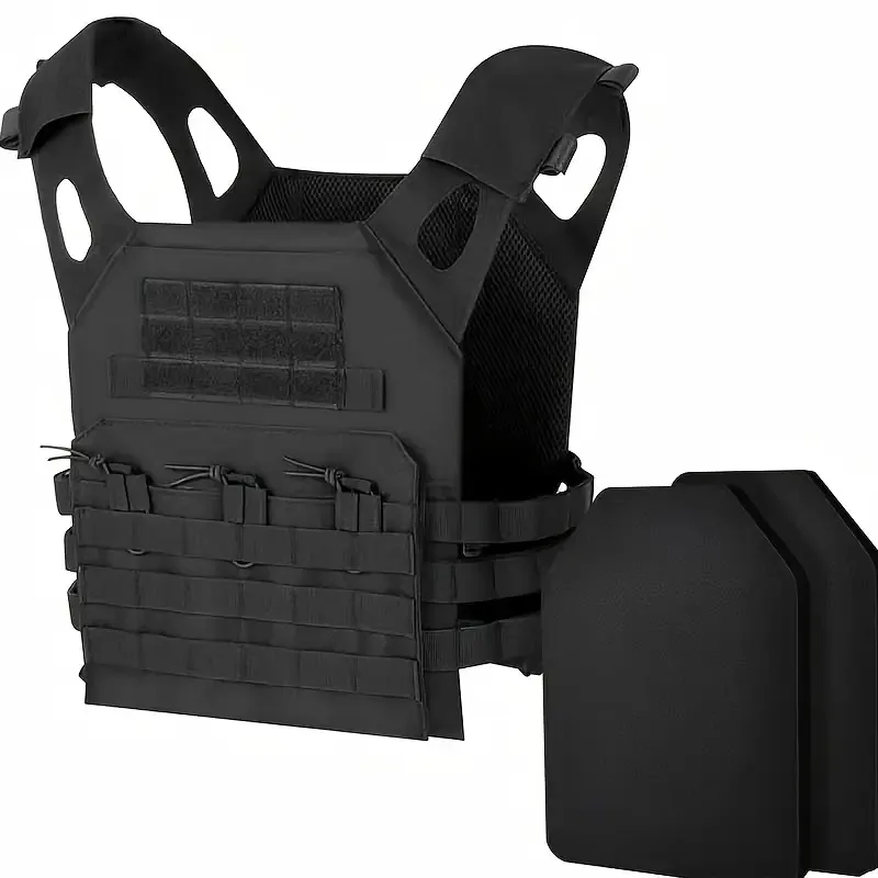 1000D Molle Тактический жилет Упрощенная версия Охотничий защитный жилет для переноски пластинок Жилет для переноски боеприпасов Журнал Бронежилет