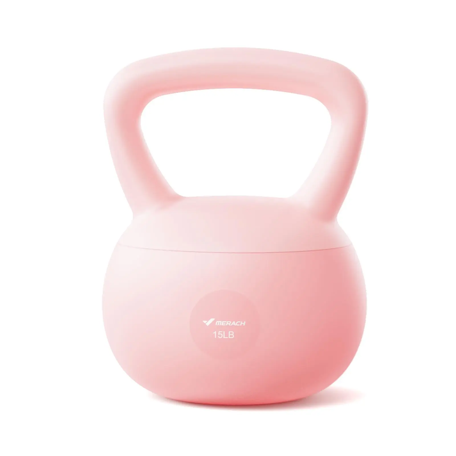 

MERACH Soft Kettlebell Non-Slip Wide-Grip Handle Cushioned Horizontal Base Filled with Fine Mineral Sand Premium Kettle Bell