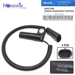 Crankshaft Position Sensor For Jeep Wrangler II TJ 1996-07 Grand Cherokee I ZG ZJ 4.0i Comanche 4.0L 56026884 56027280 56027280A