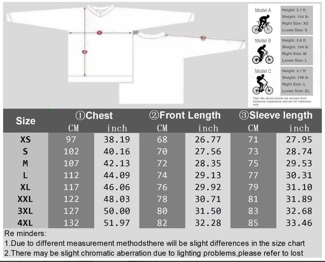 モトニューMTBウェア メンズMX自転車シャツ モトクロスジャージ マイヨバイクジャージ DHサイクリングジャージ オフロードエンデューロジャージ