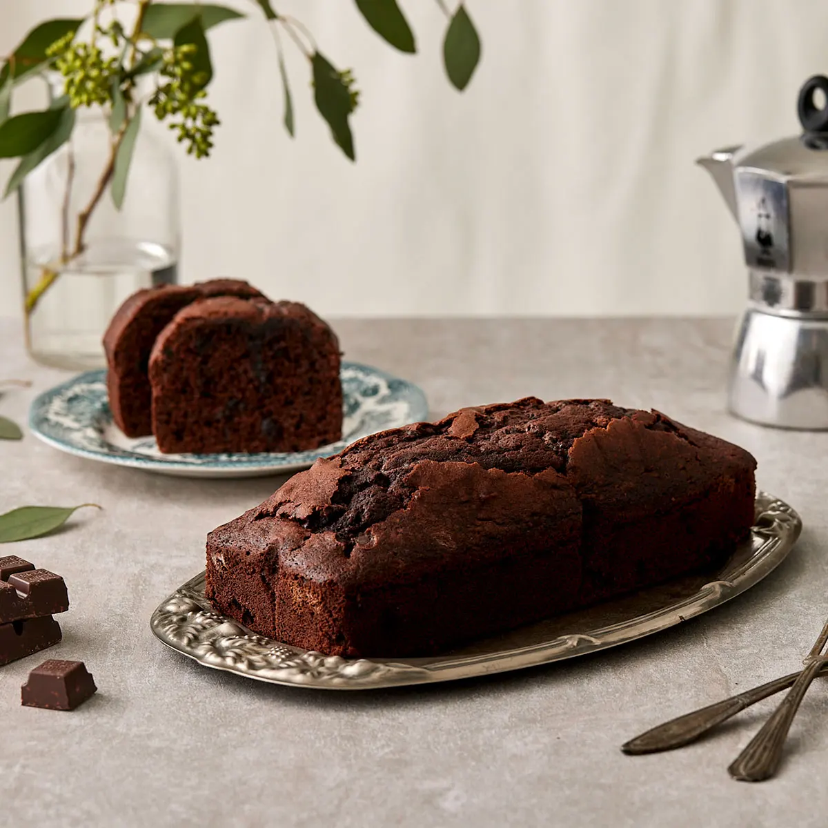 [Milk and honey] dark chocolate pound cake, bread, Shinsegea food