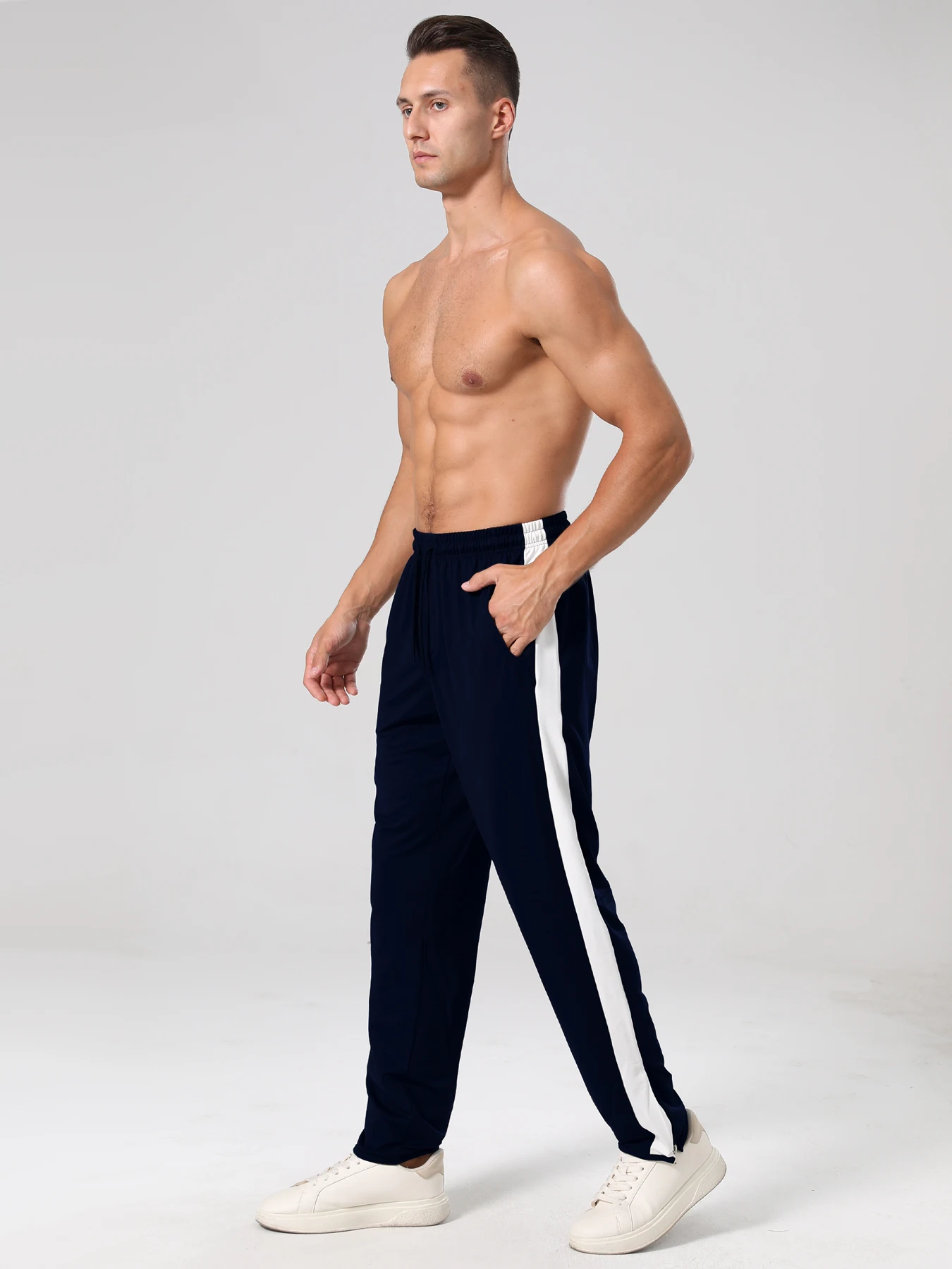 

Мужские брюки премиум-класса для трансграничной электронной торговли, высококачественная мужская одежда, уличный стиль хип-хоп, дизайн с множеством карманов.