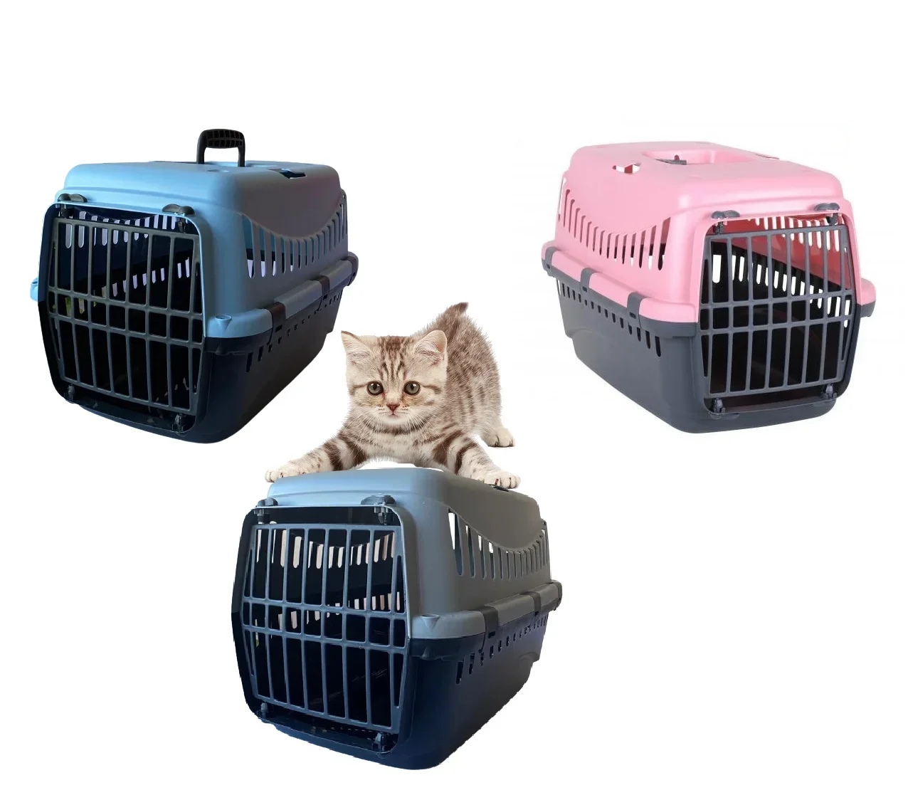 Transporte para mascote gato, perro cachro jaula de viaje para mascote casa y jardín coche veículos