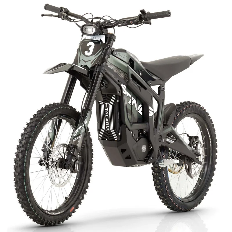 دراجة ترابية للطرق الوعرة ST Talaria Sting R MX4 ELECTRIC، محرك طاقة ذروة 8000 وات، بطارية ليثيوم أيون 60 فولت 45 أمبير، ألومنيوم خفيف الوزن