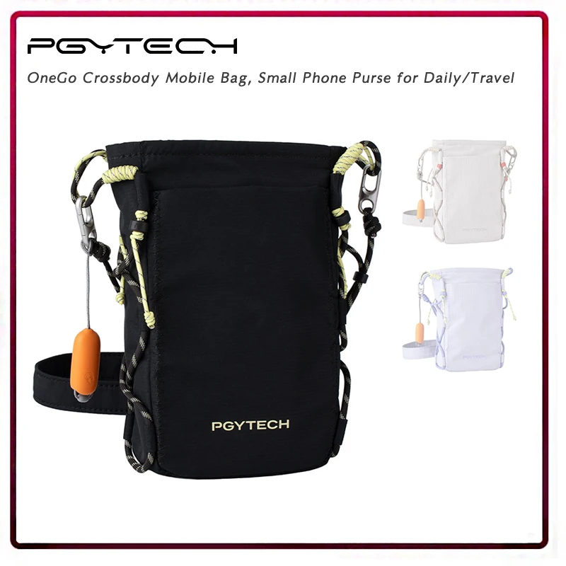 pgytech-onego-piccola-borsa-a-tracolla-per-cellulare-stile-casual-con-panno-per-lenti-integrato-e-cinghia-regolabile-per-viaggi-e-uso-quotidiano-all'aperto