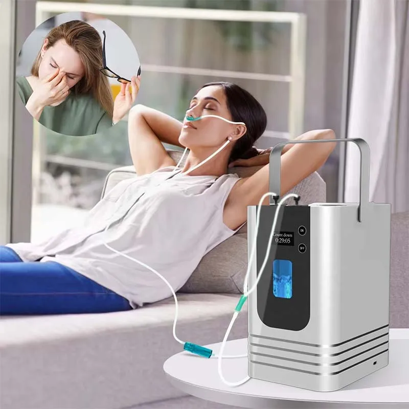 PIDAN Hydrogen Inhalation Machine 300ml HHO Double Hydrogen Gas Inhalation Device Multifunctional Hydrogen Absorption Generator