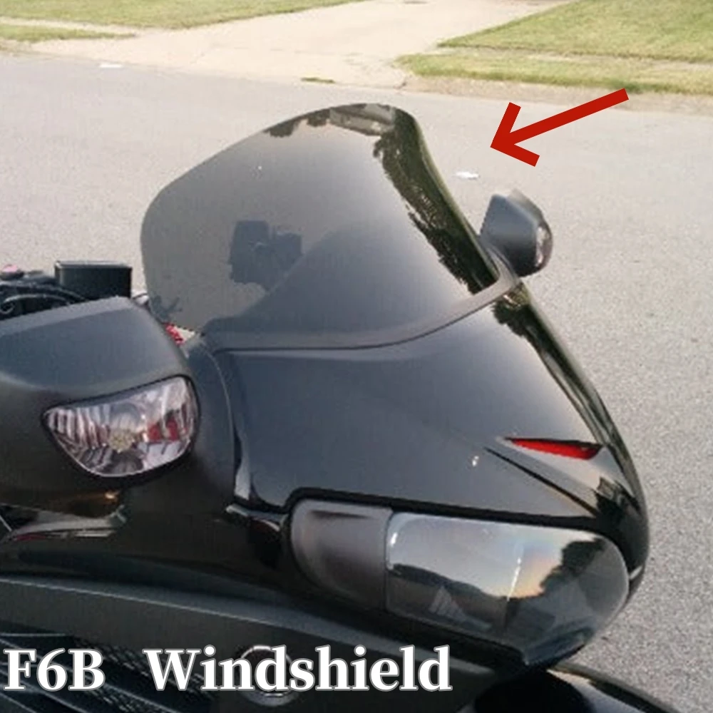 

Panical Motorcycle 18” Dark Gray Windscreen For Honda GL1800B Gold Wing F6B 2013-2017 Replacement Windshield