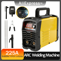 220V ARC 225A/250A Welding Machine All Copper Transformer Bivoltage Pass Transformer Inverter DC 3500W MMA Welder Equipment
