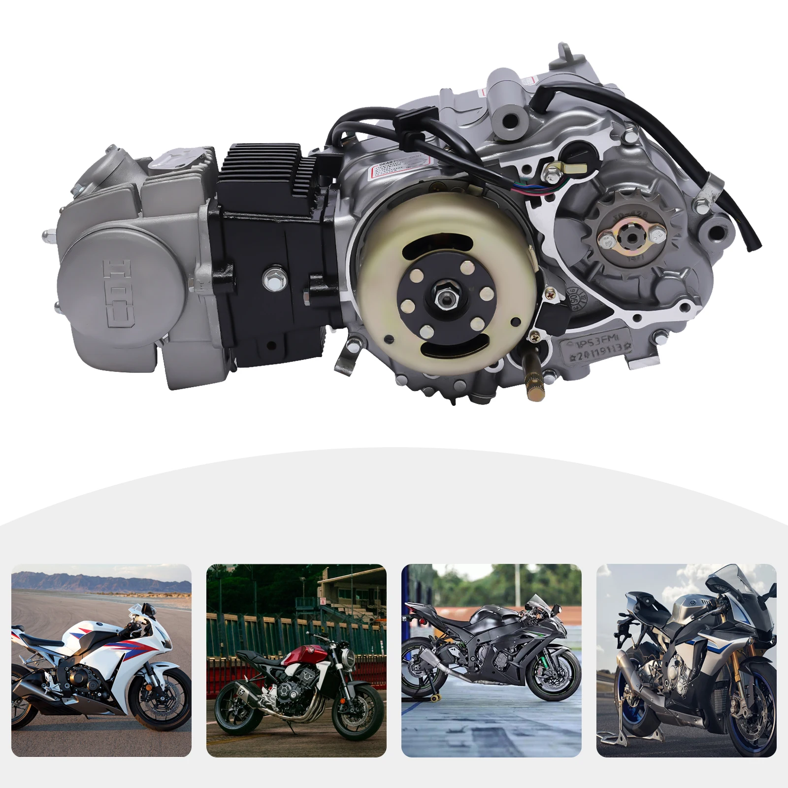 CRF50 125cc اسطوانة واحدة 4 السكتة الدماغية سحب بدء المحرك المحرك ل دراجة الجيب الترابية الصغيرة دراجة الطرق غير الممهدة رباعية Atv 900 مللي