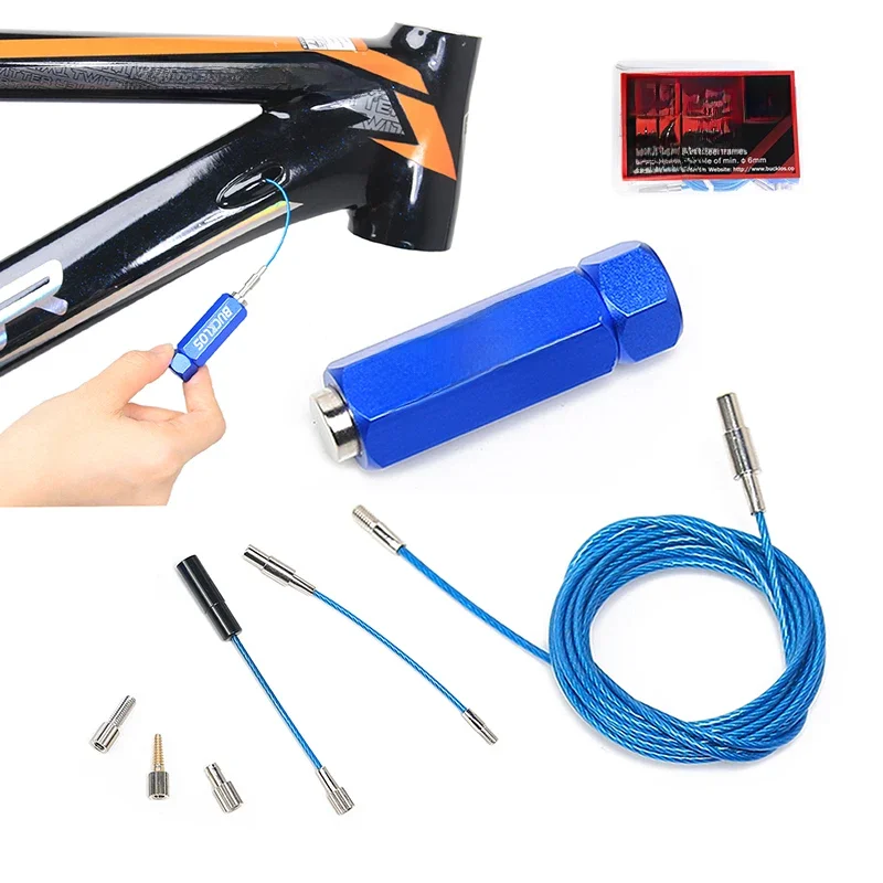 AliExpress Storable Bike Internal Cable Routing Kit Tools Set Bicycle Carbon Frame Inner Wire Install Quick