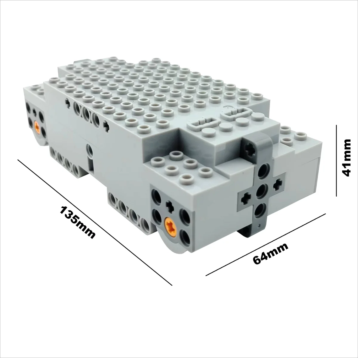 Technische MOC EV3 Mecanum Wielen 4WD elektrische bouwsteen RC Voertuig Universele Omnidirectionele Banden EV3 Educatief Speelgoed