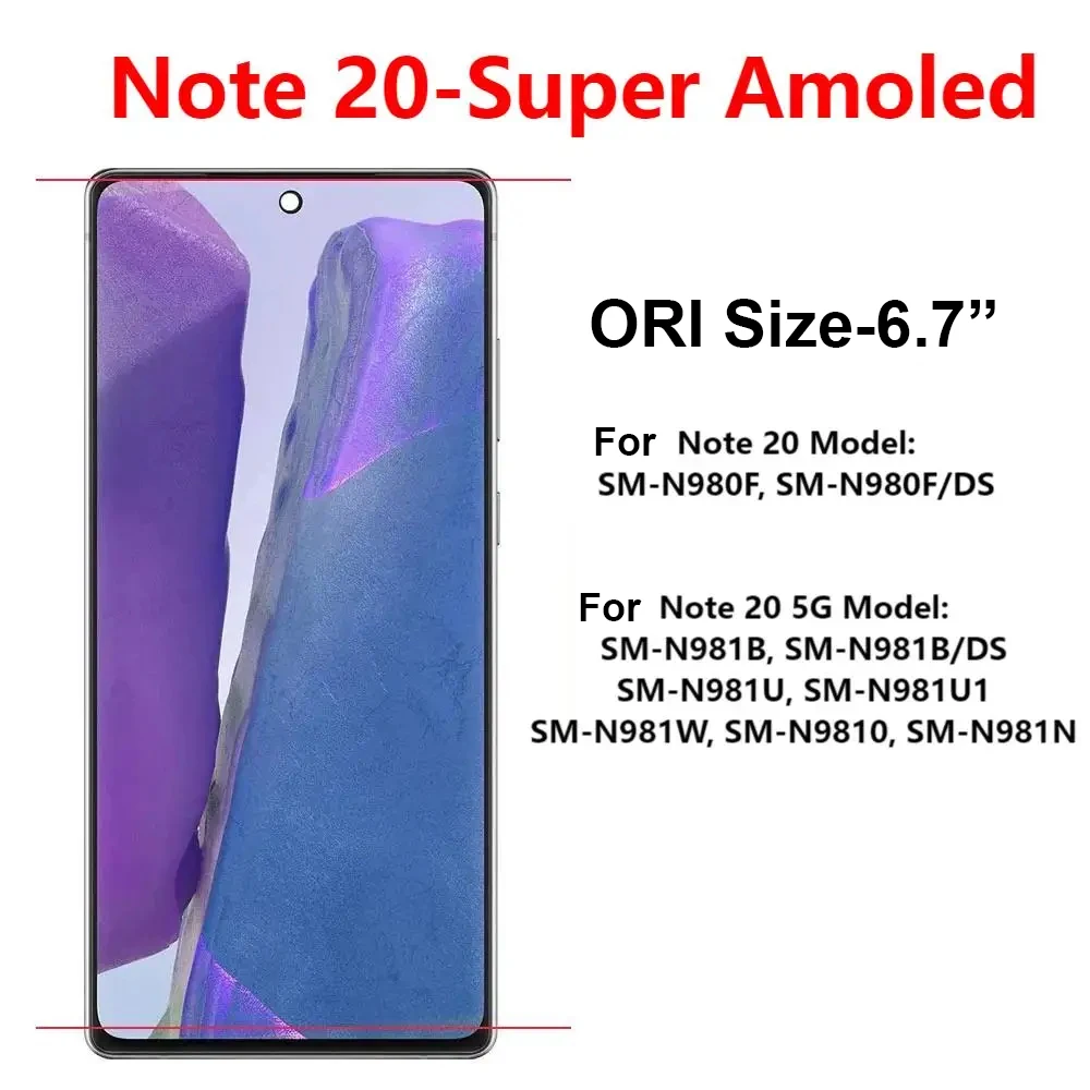 Note20 4G Super Amoled 6.7\