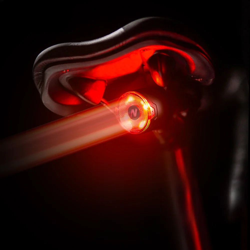 AliExpress NATFIRE A09 Bicycle Smart Auto Brake Sensing Light USB C Charging LED Cycling Taillight Bike Rear