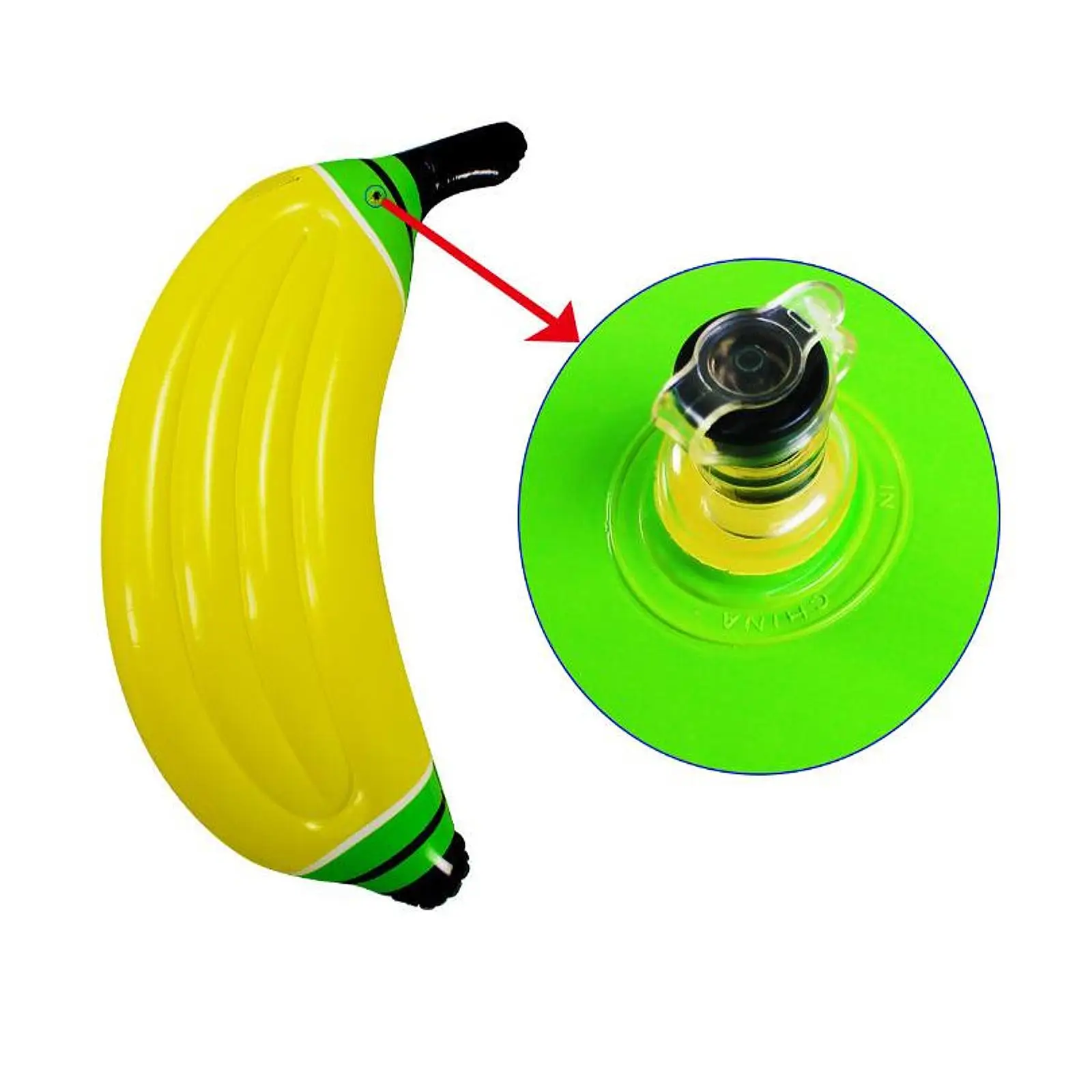 Opblaasbare Banaan Zwembad Float Zwembad Floaties Leuke Waterhangmat voor Zomer Zwembad Feestartikelen Vakantie Meer Strand Drijvend Zwemvlot