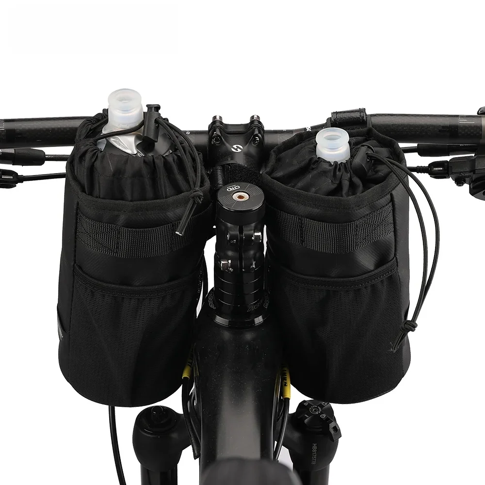 AliExpress Rhinowalk Bike Handlebar Stem Bag Water Bottle Bicycle Bag Snack Storage Bikepacking Touring Commuting Insulated Kettle Pouch