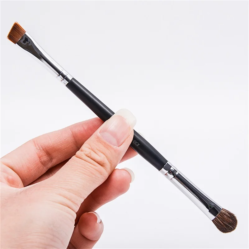 5 Stück Lidschatten pinsel 2 in 1 Eyeliner Lidschatten Foundation Kontur Mischung profession elle Make-up Pinsel Applikator Beauty Tools