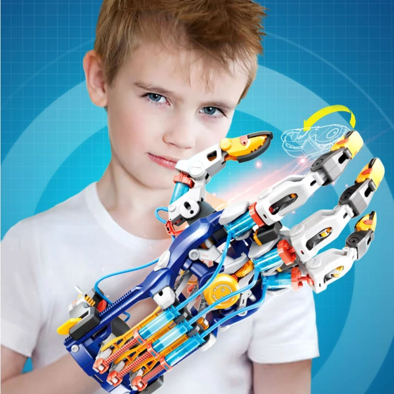 

Hydraulic Power Robot Arm Educational Toy Children's Stem Science Experiment Set Boy Gift Assembled Toys