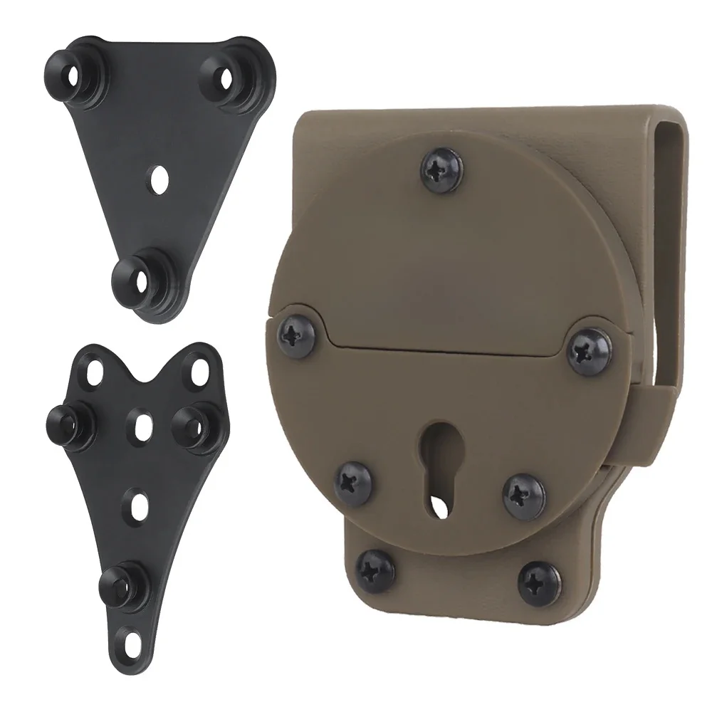 Adaptateur de G-CODE Dull pour ceinture de combat de chasse, base de montage réglable, libération rapide, tir Airsoft Holster Magazine Poudres Gear