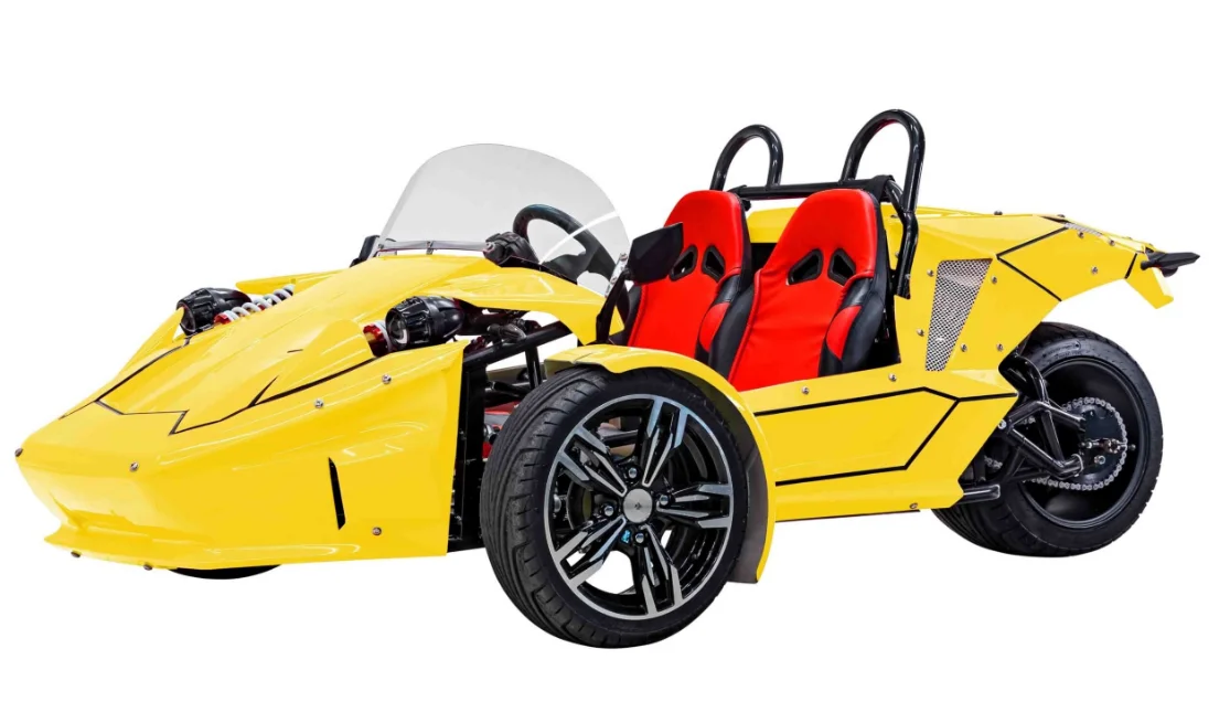 Free Shipping Trike Roadster 350CC With 2 Seats Three Wheels Drive Motorcycle For Adults