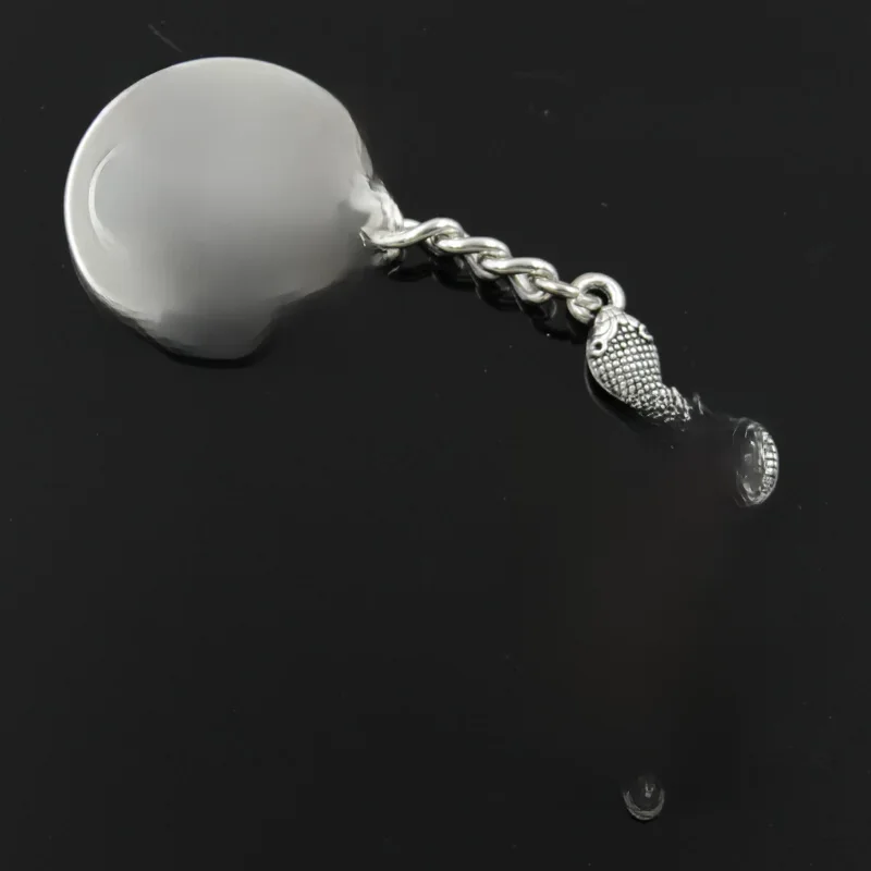Nowe mody mężczyzna 30mm brelok DIY metalowy uchwyt do łańcuszka Vintage wąż Cobra 53x23mm brązowy srebrny kolorowy wisiorek prezent — zdjęcie 2