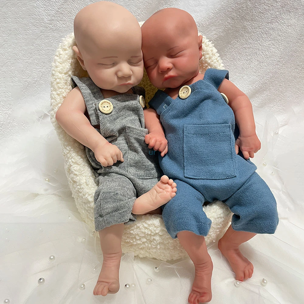 

17 inch Handcrafted customize silicone reborn baby Doll Magnificent lifelike Silicone Art Reborn boy baby for collectibles