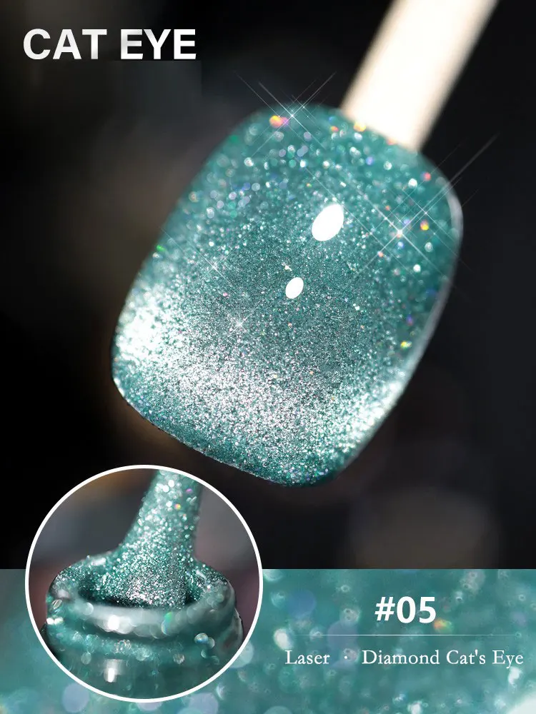 Annies 10Ml Diamant Nagellak Glitter Glitter Reflecterende Nail Gel Disc Gebroken Boor Diy Nail Gel Vrouwelijke Nail Art