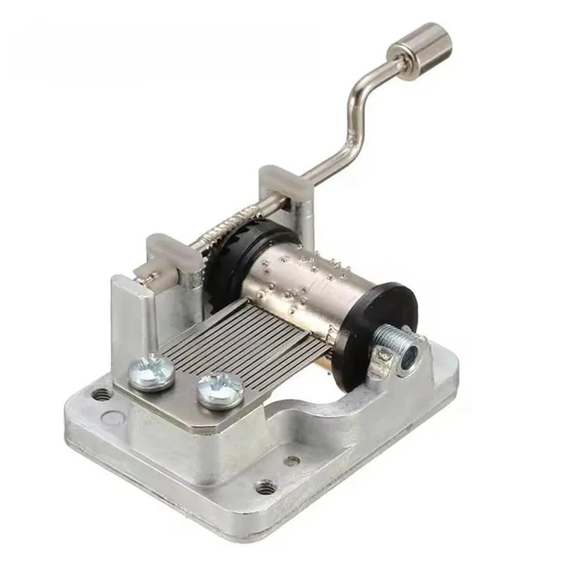 Handgekurbelte Spieluhr Bewegung Metall Rocker Mini Diy Geschenk Musik mechanische dekorative Sammlerstücke für Freundin Freundin