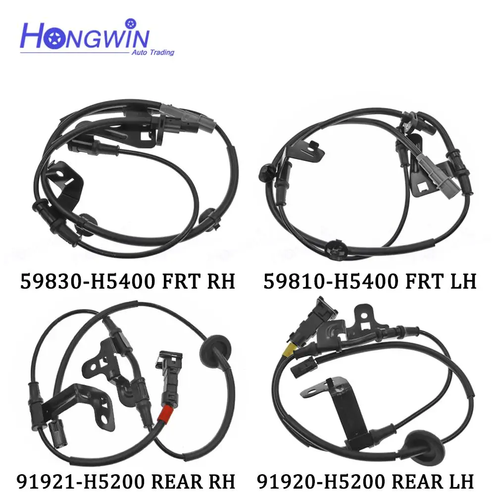 ABS Wheel Speed Sensor Rear Front 59830H5400 91921H520 For Hyundai Accent IV V Solaris/Solaris II 2017- KIA Rio 2016- G4FG G4LC