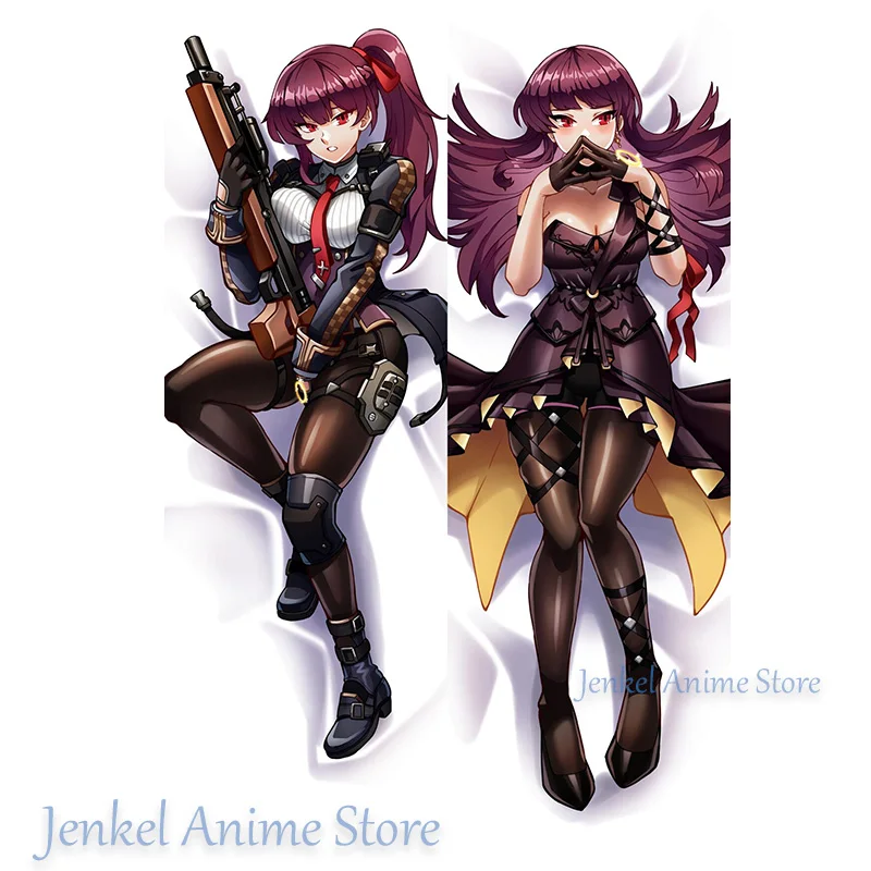 

Dakimakura Anime Girls Frontline Makiatto Pillowcase Life-size Double-sided Print Body Pillow Cover
