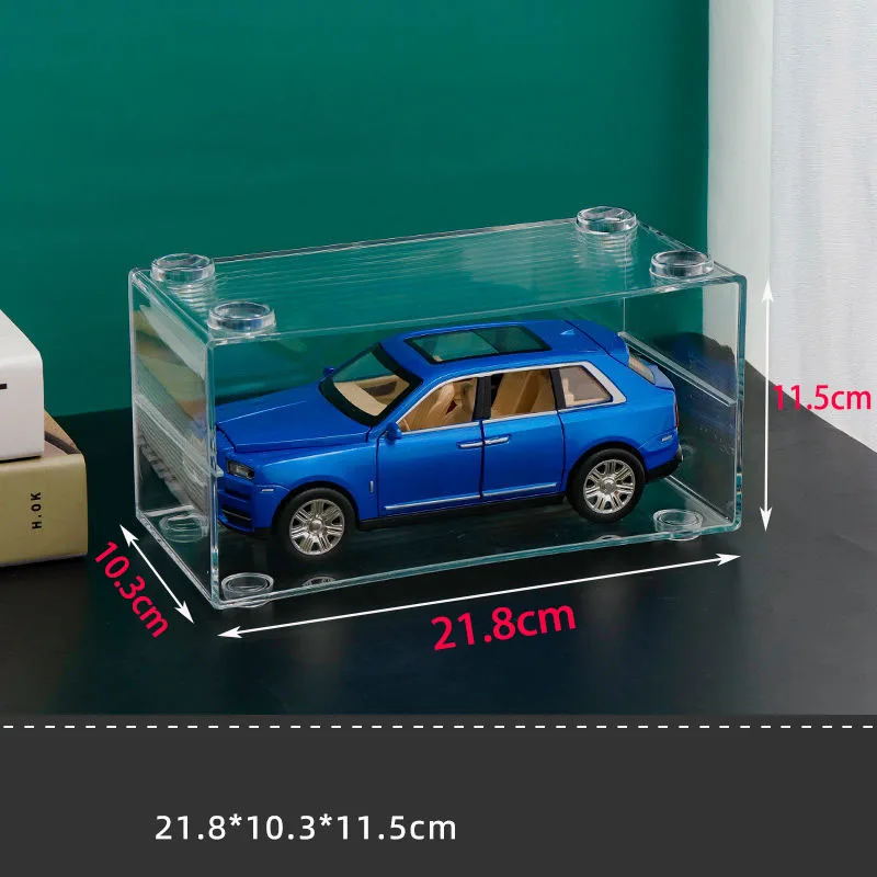 1:24 Car Model Display Box Transparent Dustproof Car Model Storage Display Cabinet Can Be Superimposed Display Cabinet