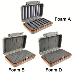 Aventik Waterproof Two-Sided Fishing Tackle Box with Foam Swing Leaf Storage Tray - Fishing Storage Tools for Easy Grips