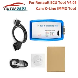 2024 più nuovo ForRenaul Can K-line Immo Tool ForRenaul Auto ECU Programmer V4.08 supporto Chip completo leggi/scrivi EEPROM FLASH