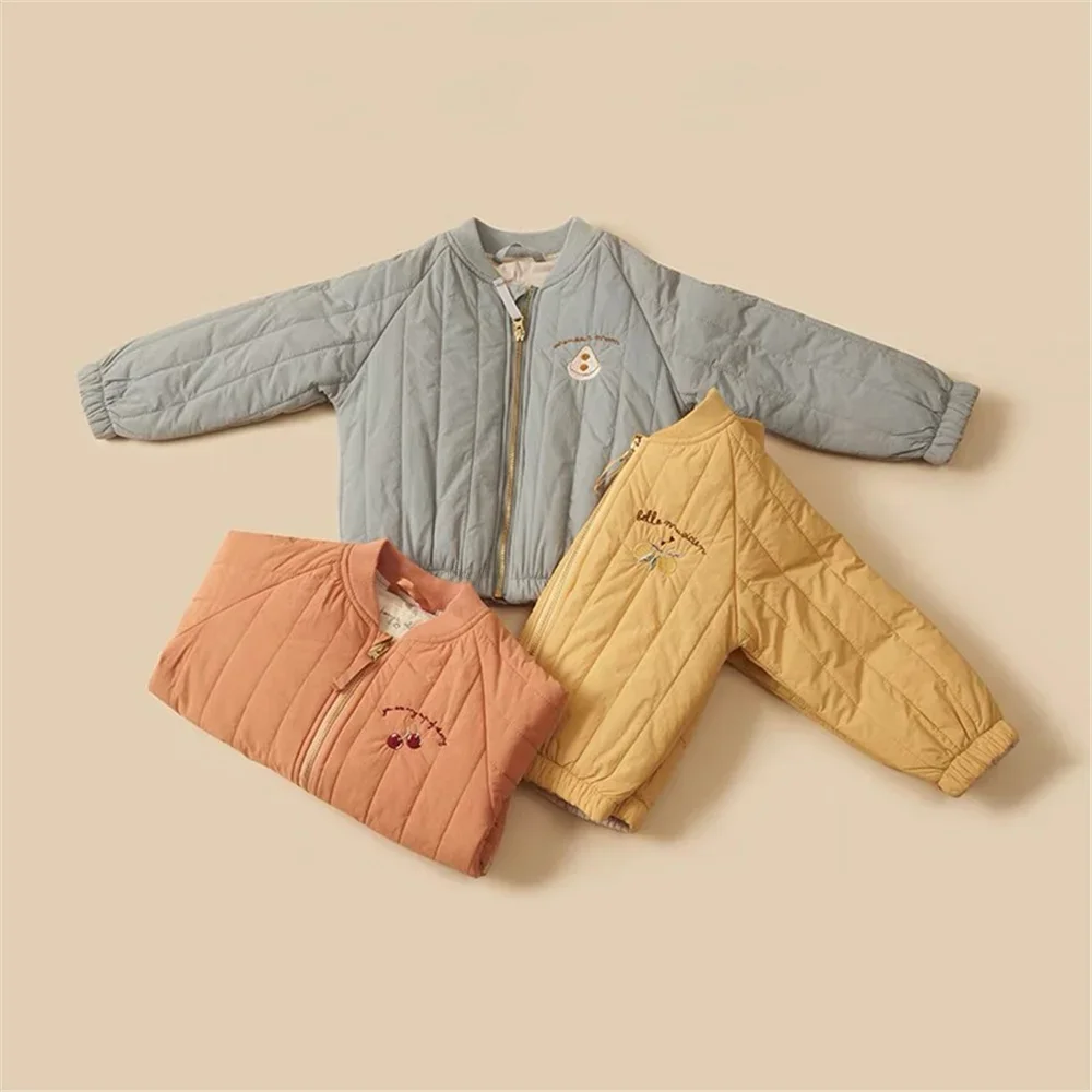 1-6Y Kinderkleding Lente Verdikte Katoenen Meisjesjas Baby Kinderen Warme Jas Peuter Kinderen Bovenkleding Kinderkleding Winter - afbeelding 2