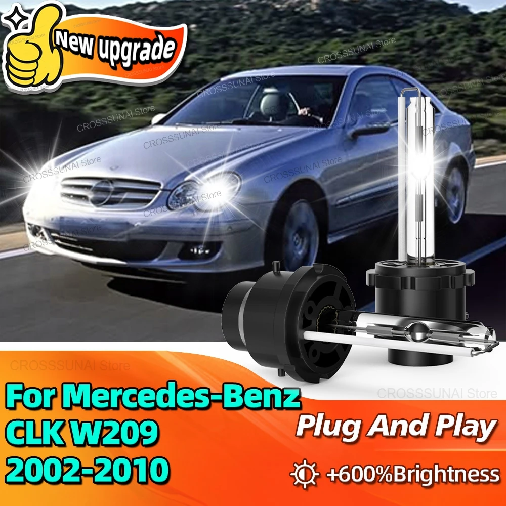 

35 Вт D2S 6000K HID ксеноновая Автомобильная фара лампа для замены для Mercedes-Benz CLK W209 2002 2003 2004 2005 2006 2007 2008 092010