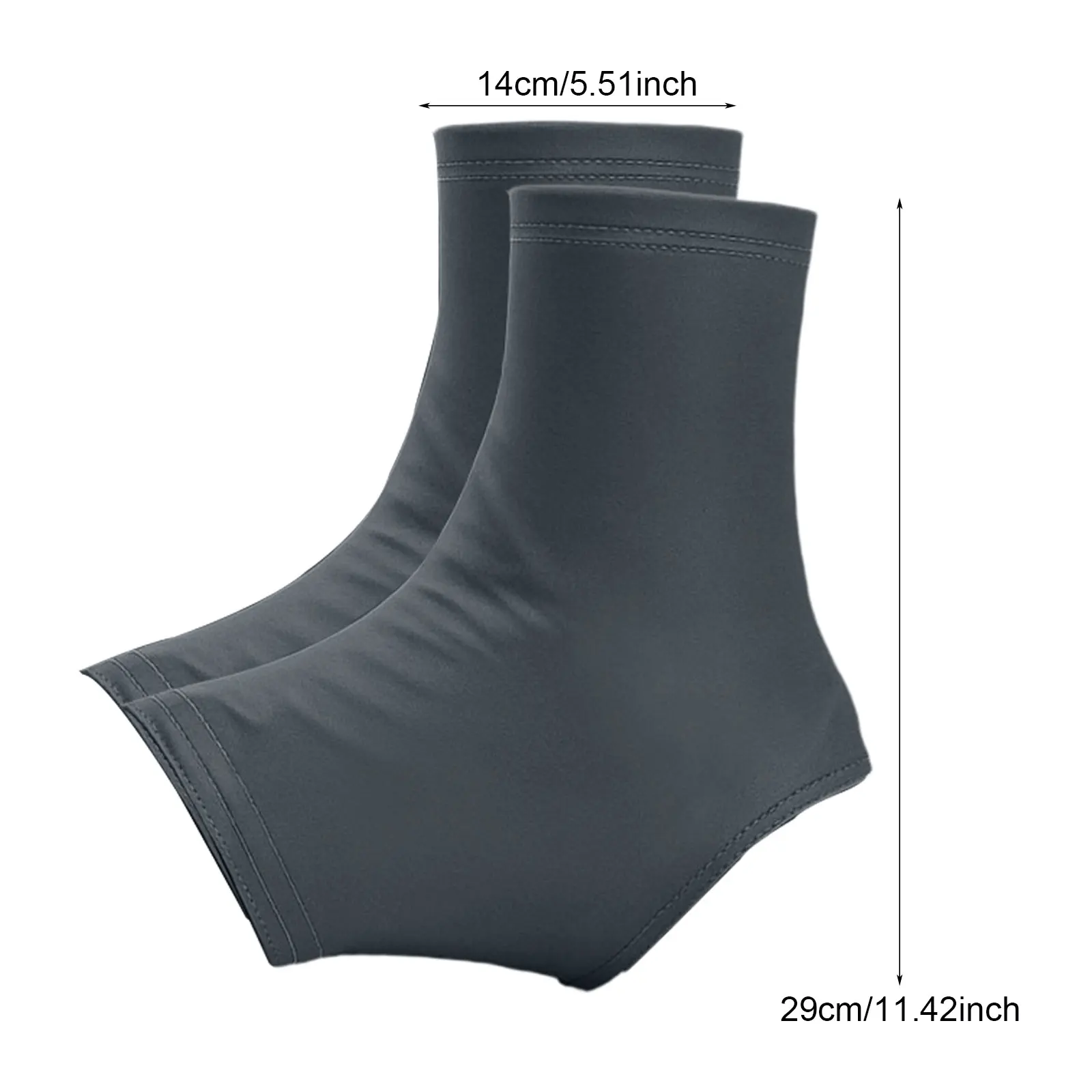 1 Pair Soccer Non Slip Cleat Sleeves Cleat Wraps Ankle Support Polyester Spandex,Cleat Wraps Set Debris Protection for  Hockey