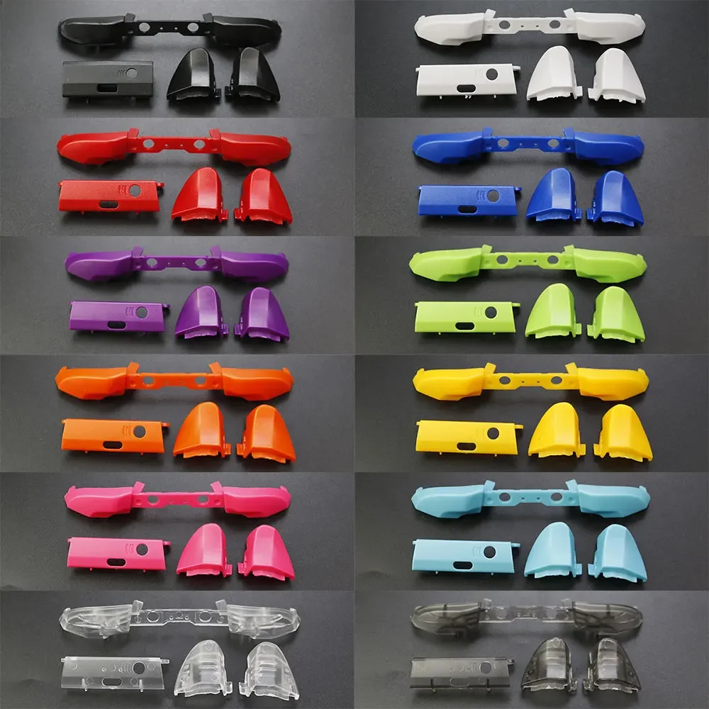 JCD 1 ensemble de remplacement LB RB LT RT déclencheurs pare-chocs bouton Mod Kit pour XBOX ONE S contrôleur mince manette de jeu Console accessoires