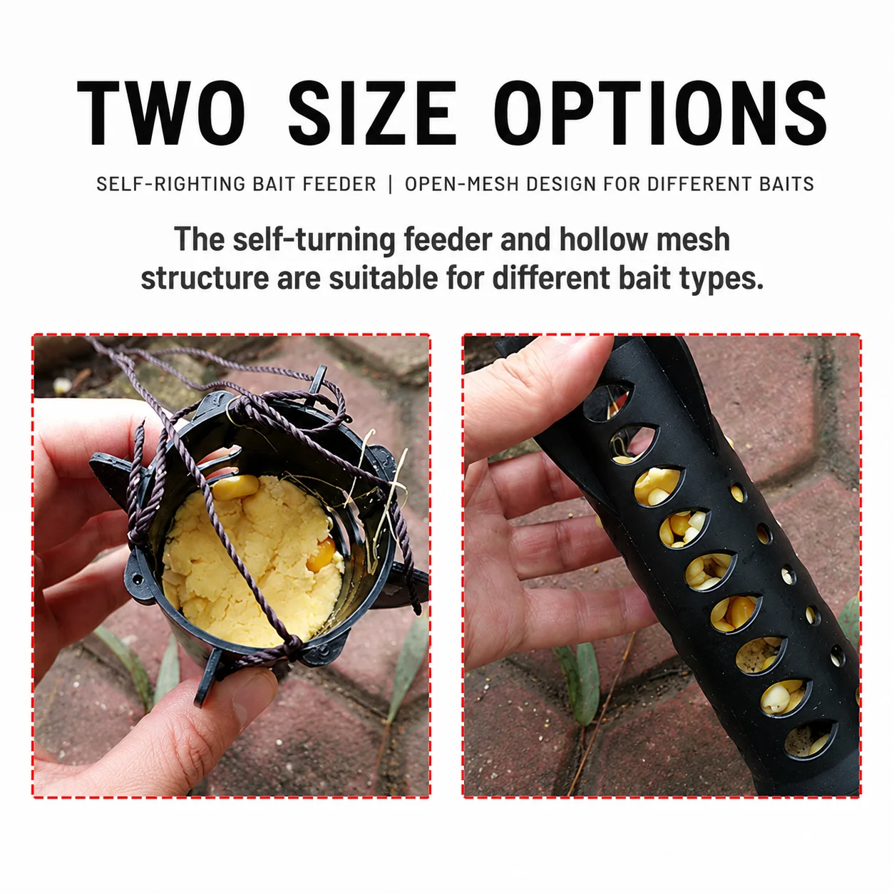 Long Cast Fishing Bait Feeder Rocket Groundbait Cage Spod Feeder Carp Fishing Tackle for Lake Wild Fishing - view 2