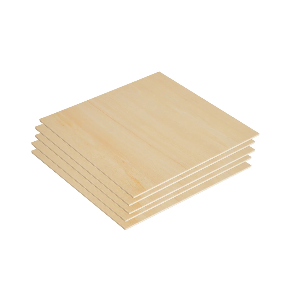 5/10PCS Basswood Plywood 100/200/300mm Long 2/3/mm Thick for Laser Engraver CNC Cutting Machine Wooden Plate Material Model DIY