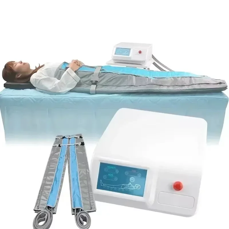 Dispositif portatif professionnel de perte de poids de pression d'air, Sauna, proximité lymphatique, Massage, Machine de thérapie de vêtements, Salon