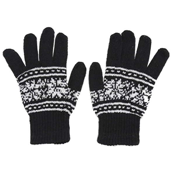 Winter Winter Winter Winter Winter Gloves Monit Snow Flower Hair Gloves