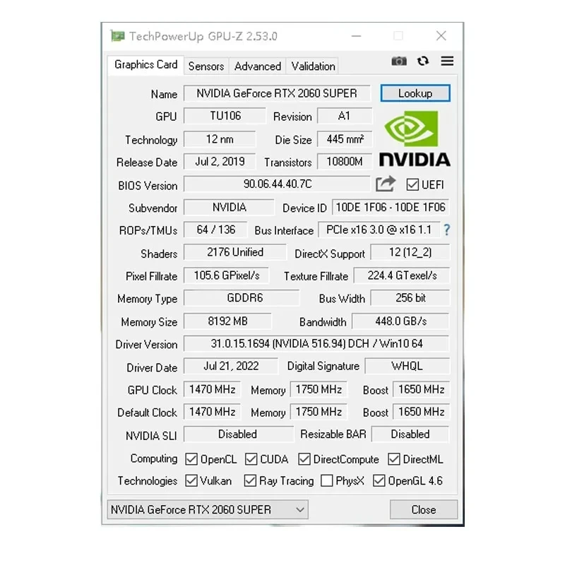 USED NVIDIA GeForce RTX 2060 SUPER 6G Graphics Card Review: A Gamer's Budget Upgrade? thumbnail