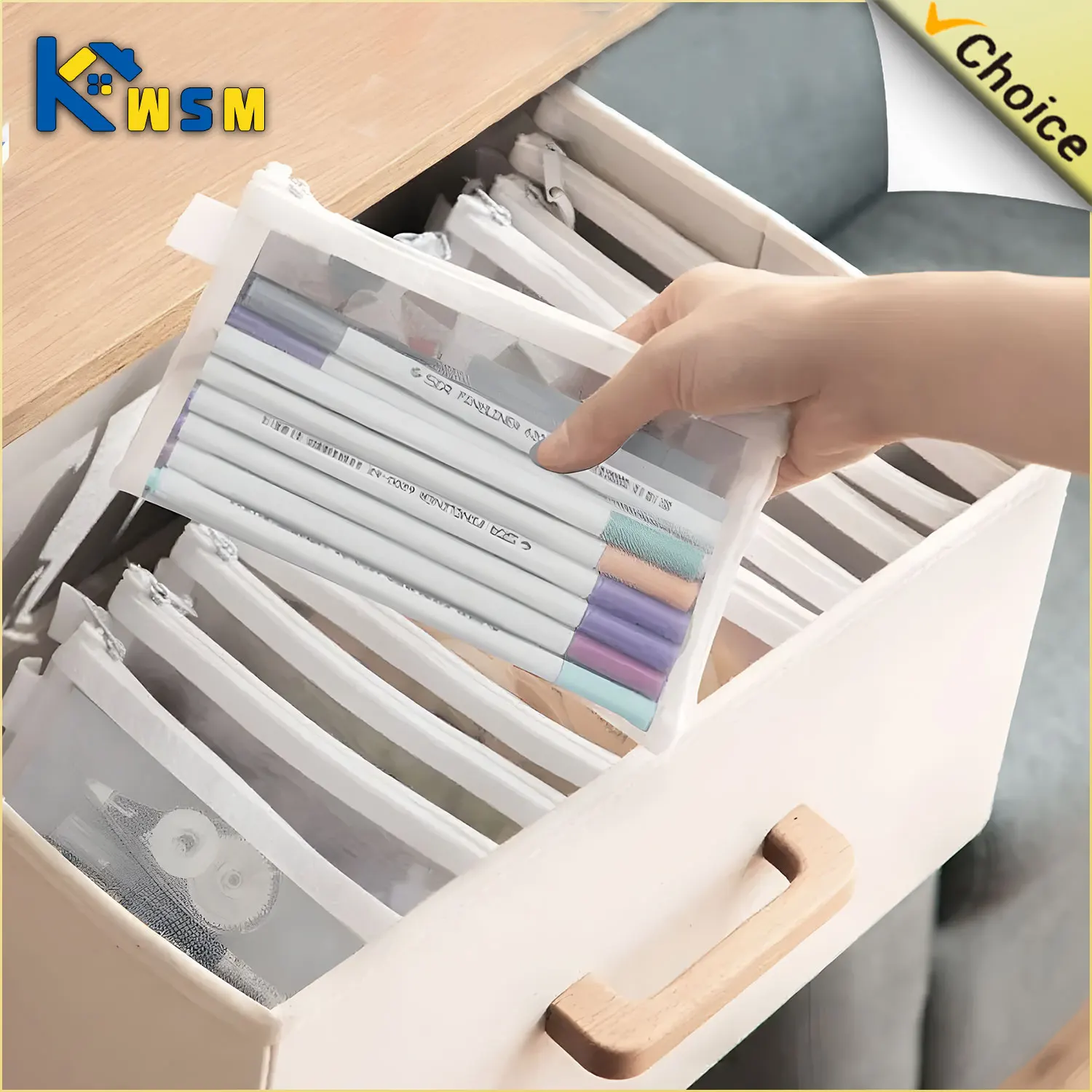 3/6/9 PCS Mesh Zipper Datei Tasche Wasserdicht Feuchtigkeit-beweis Zipper Ordner Spielzeug Lagerung Tasche Lagerung Werkzeuge kosmetische Organisation Tasche