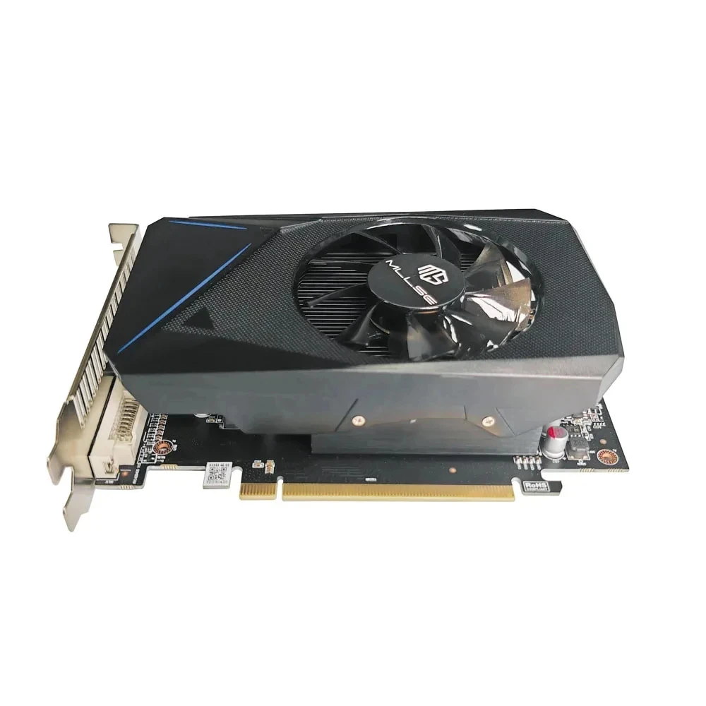 USED AMD Radeon RX 550 4GB Placa De Video Graphics Card GDDR5 128bit PCI-E X16 HDMI DP DVI rx 550 4gb Desktop Gaming Video Card