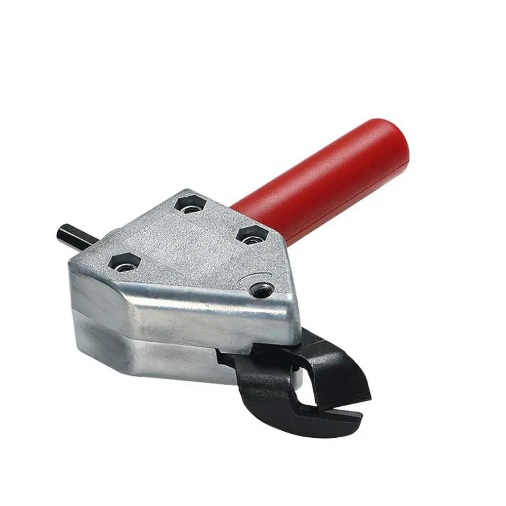 Sheet Metal Nibbler Saw Cutter Power Drill Attachment Cutting Tool Double Head Turbo Shear Cutter 0.8-1.8mm