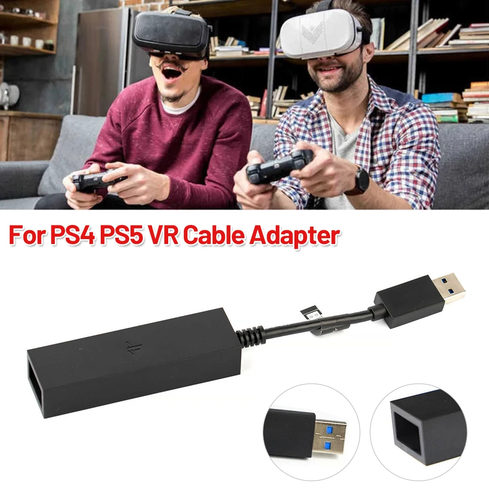 1x Game Console Mini Camera Connector For PS4 PS5 VR Cable Adapter USB3.0 AL-P5033