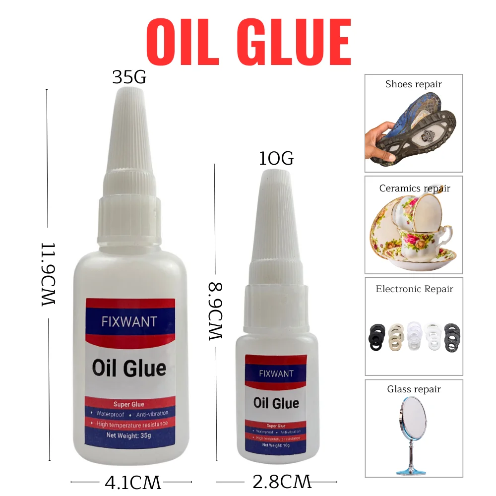 soldagem universal cola de oleo de alta resistencia super adesivo cola forte plastico madeira ceramica metal impermeavel 10g 35g 01