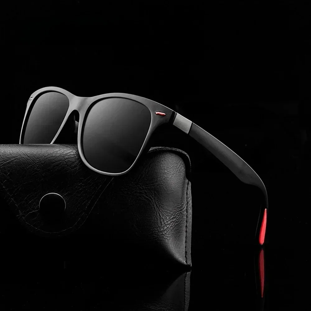 AliExpress MuseLife Classic Fashion Sunglasses for Travel Fishing Cycling, Polarized Sun Glasses Men Women Square with UV400 Protection