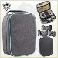 Smell Proof Cigarette Smoking Stash Bag Large Capacity Password Lock Activated Carbon Portable Pouch Odorless Travel Digital Bag